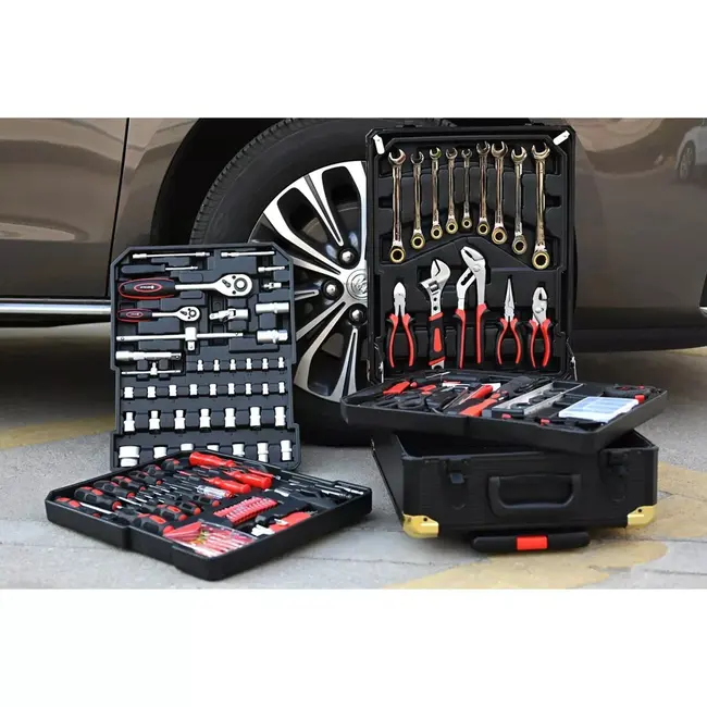 Metallo | ProMax 599-Delige Gereedschapskoffer op Wielen (Mega Trolley) – Gevuld met Tools