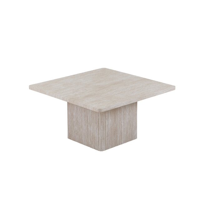 Swiss Homes® Salontafel Set 'Velora' – Set van 2 – Travertin – Beige