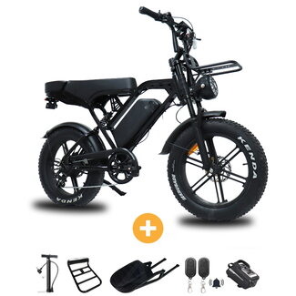 OUXI® X80 ULTRA | Fatbike 2026 • NFC Unlock • GPS • Alarm • 250W • Hydraulisch • 25 km/u (Legaal)