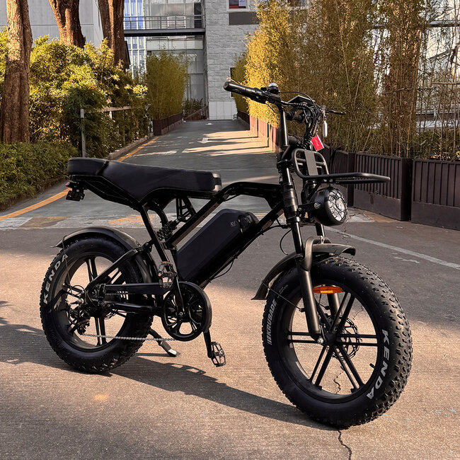 OUXI®  X80 UTLRA | Fatbike - Elektrische Fiets - 130 km Bereik - 25 km/u - 250W E-Bike - Alarmsysteem - GPS Locatie - NFC Unlock  - Special Edition
