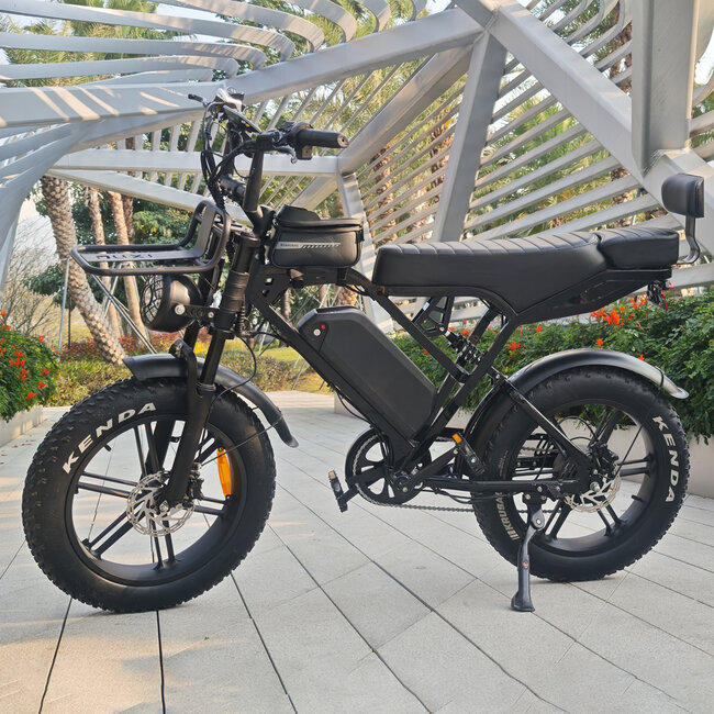 OUXI®  X80 UTLRA | Fatbike - Elektrische Fiets - 130 km Bereik - 25 km/u - 250W E-Bike - Alarmsysteem - GPS Locatie - NFC Unlock  - Special Edition