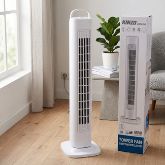 Kinzo® Torenventilator 82CM | 3 Snelheden | Oscillerend - Krachtig en stil
