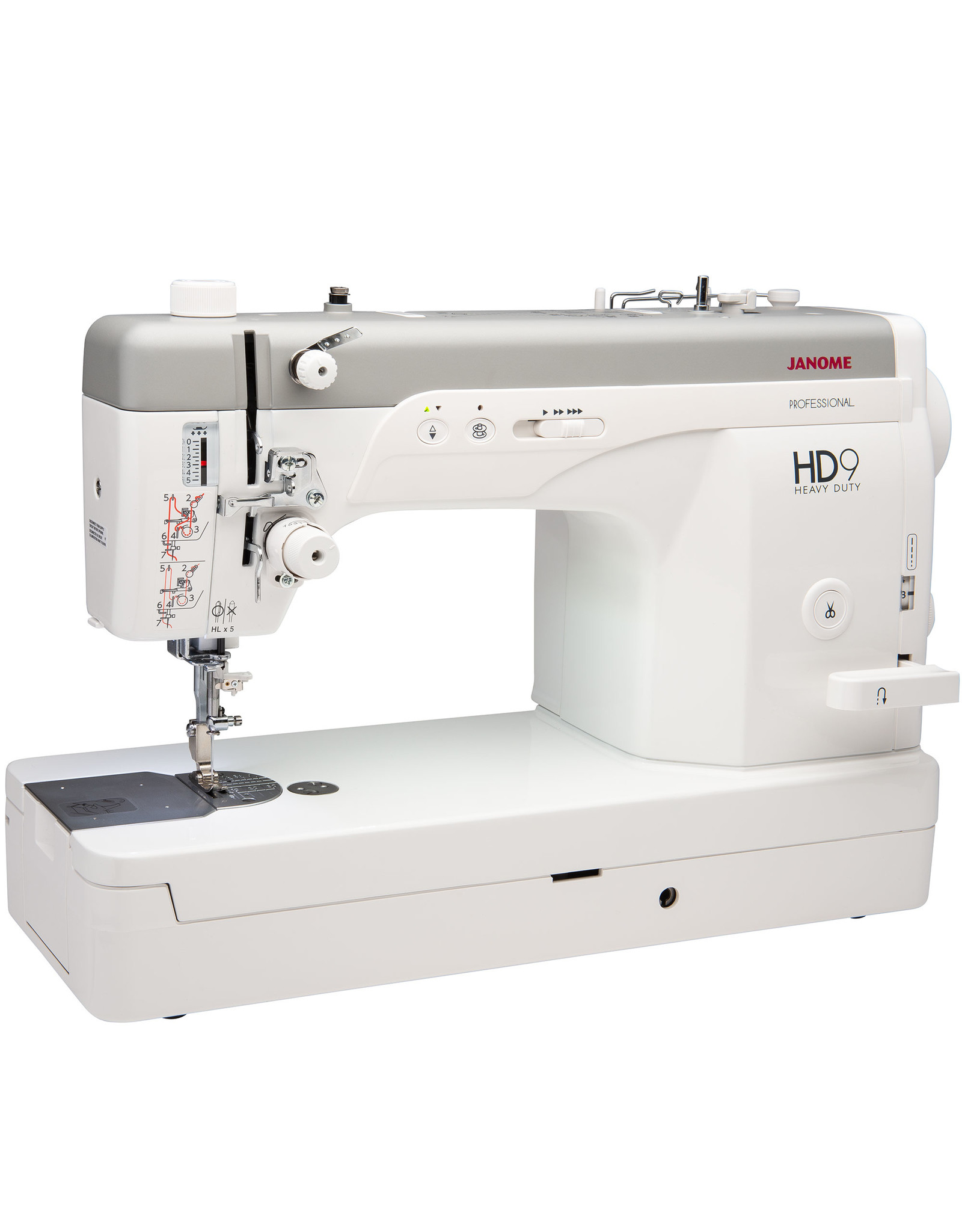 Janome Janome HD9 Professional inclusief bonuskit en verlengtafel