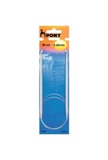 Pony Pony Tunische haaknaald met kabel 5.5 mm 80 cm