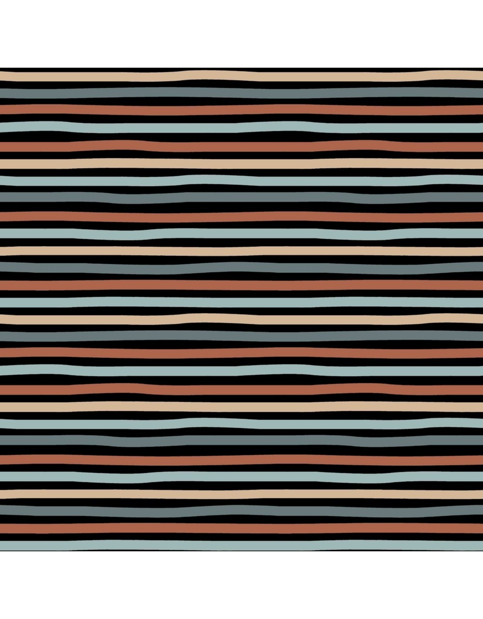 Poppy Poppy Stripes Black