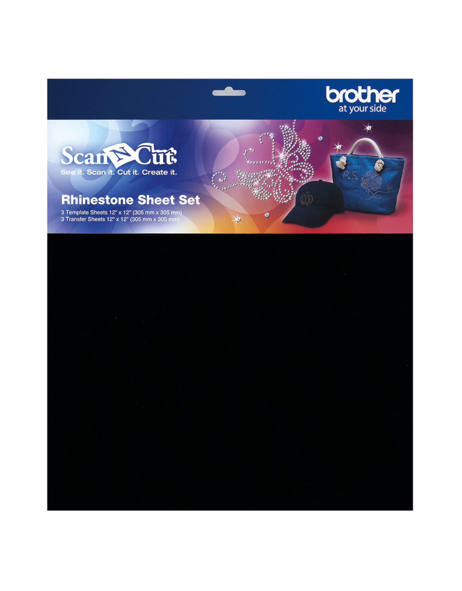 Brother Brother ScanNCut Rhinestone-Sjabloon en transferfolie set