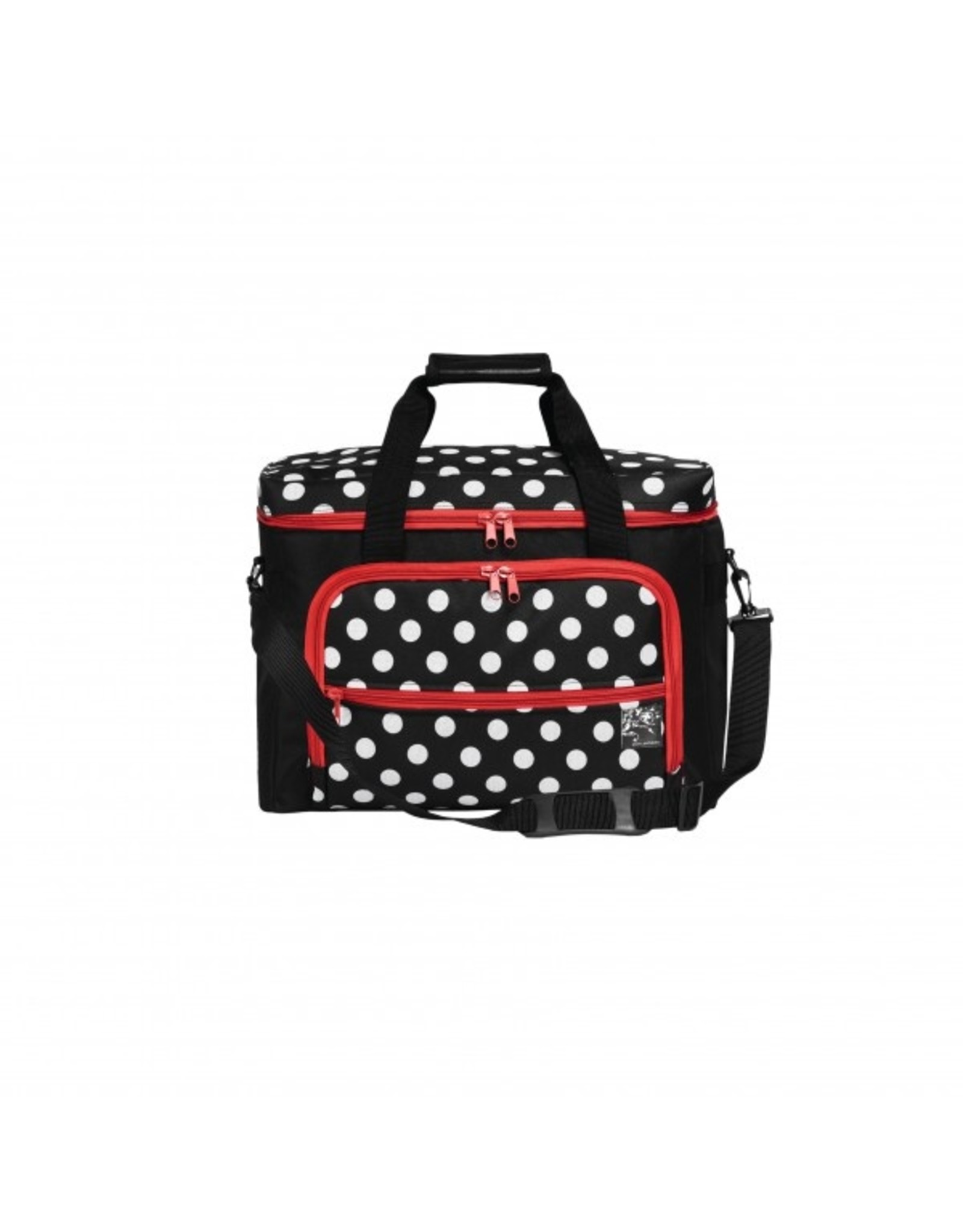 Prym Prym naaimachinetas polka dot zwart/wit/rood