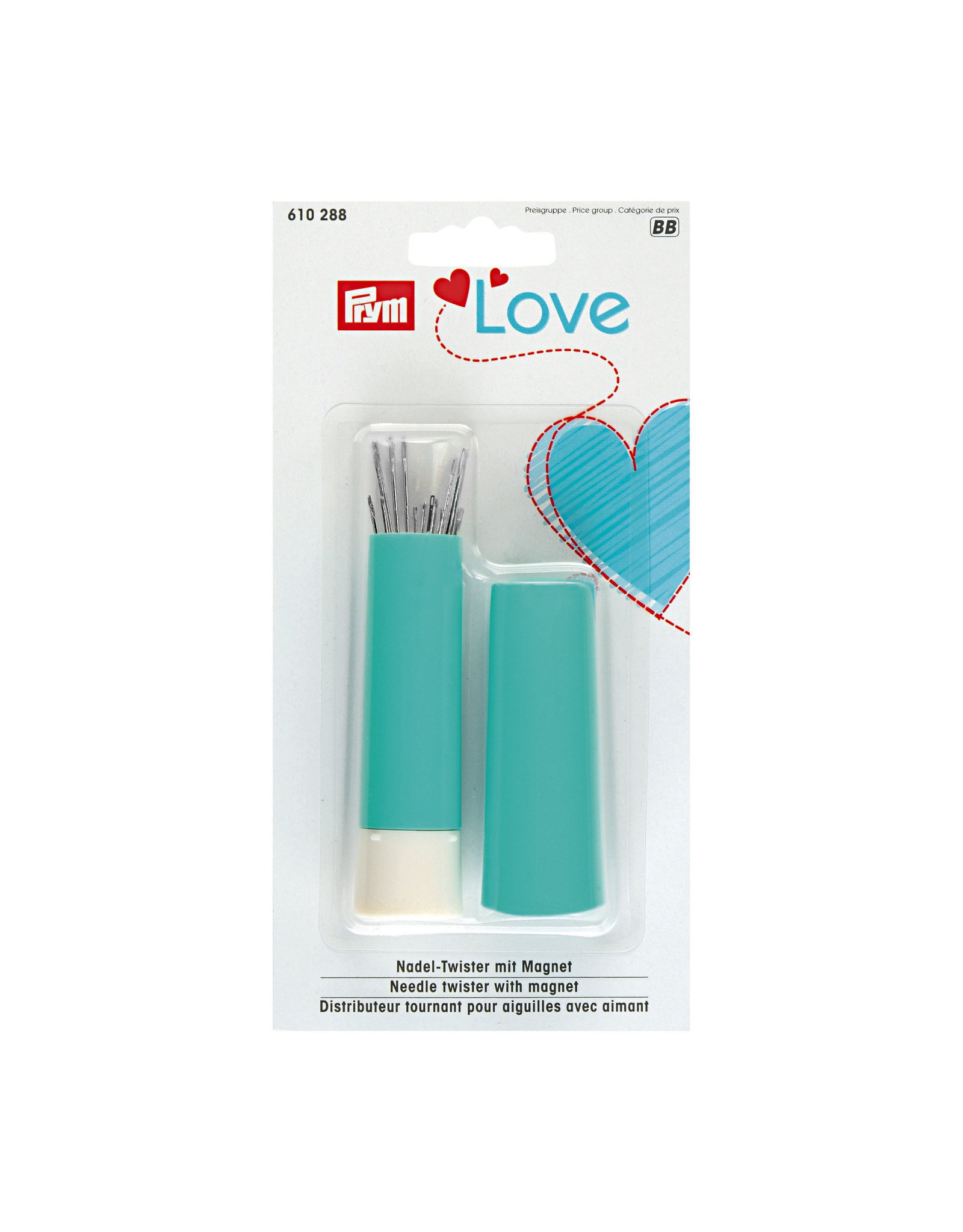 Prym Prym Love Draaibare naaldenverdeler + naalden mint