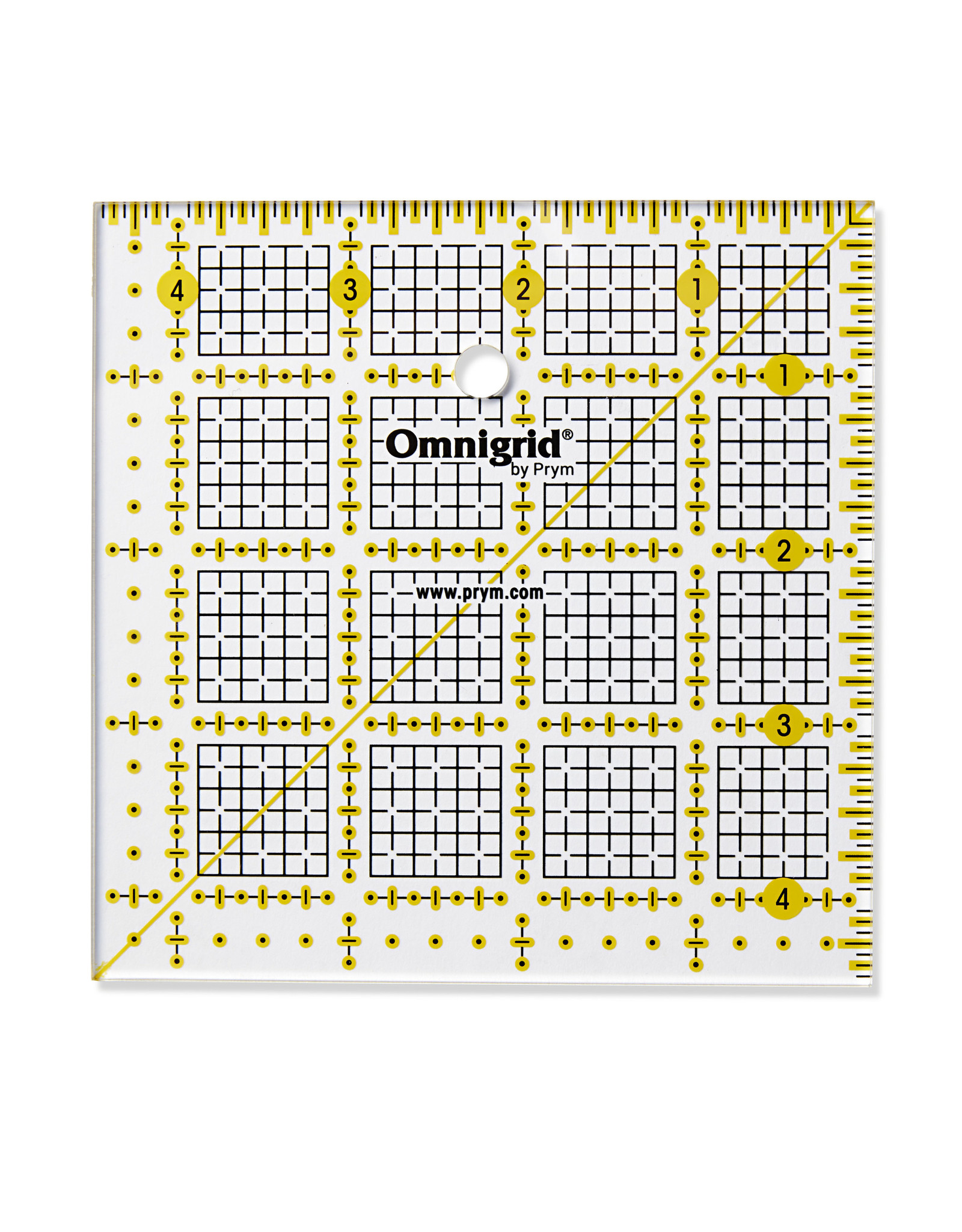 Prym Omnigrid Universele liniaal 4,5 x 4,5 inch