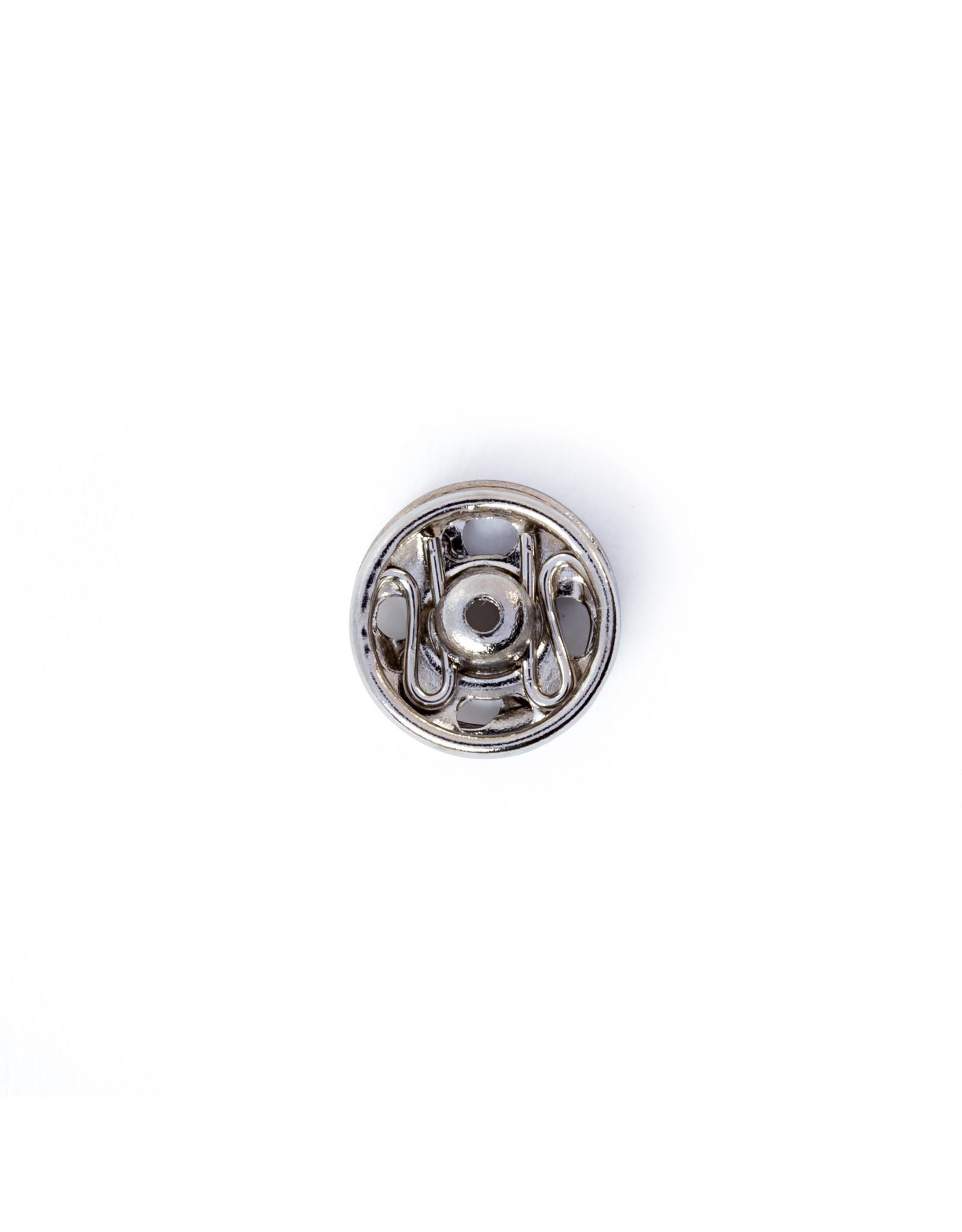 Prym Prym Aannaaidrukknopen 6 mm zilverkleurig