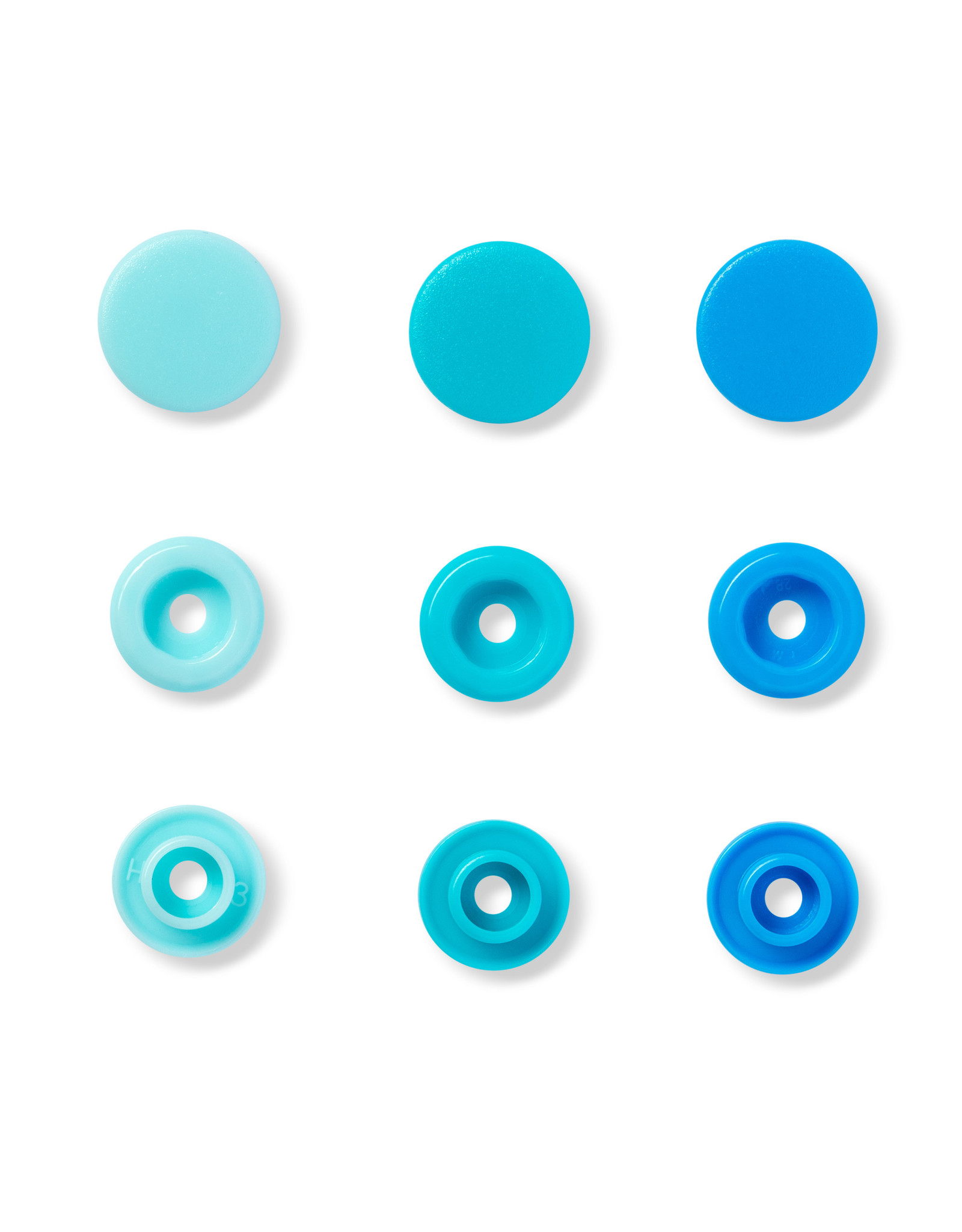 Prym Prym Love Color drukknop. KST 12,4mm blauw