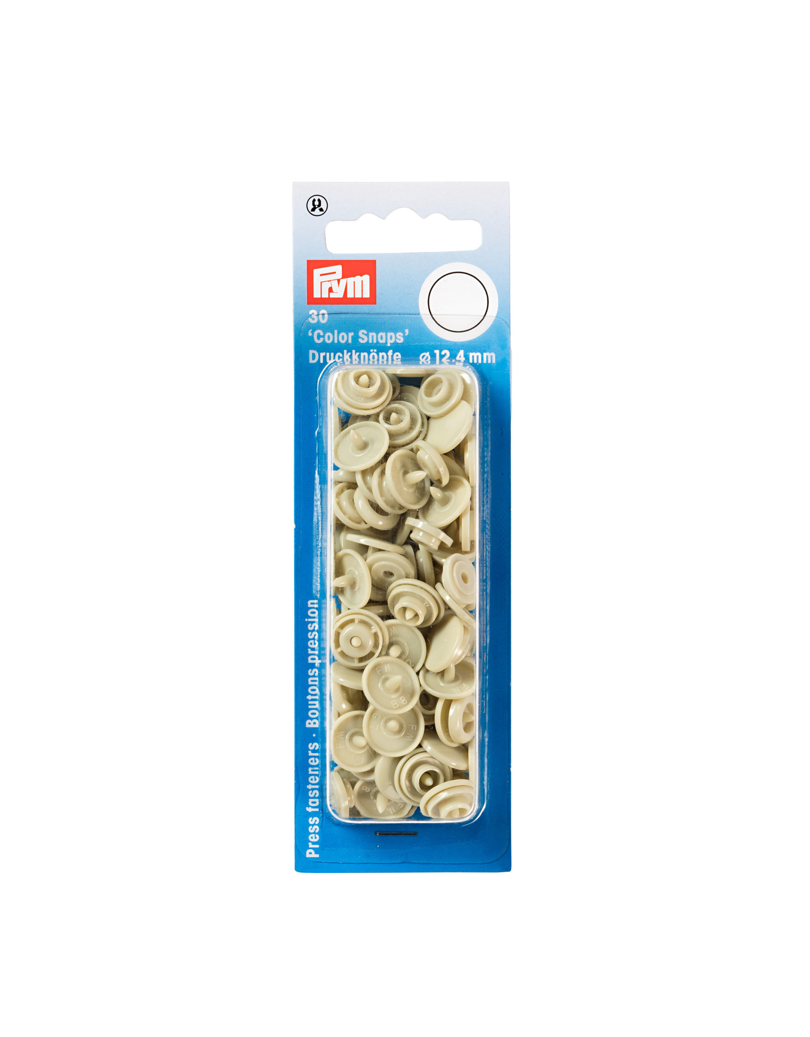 Prym Drukknoop ColorSnaps 12,4 mm beige