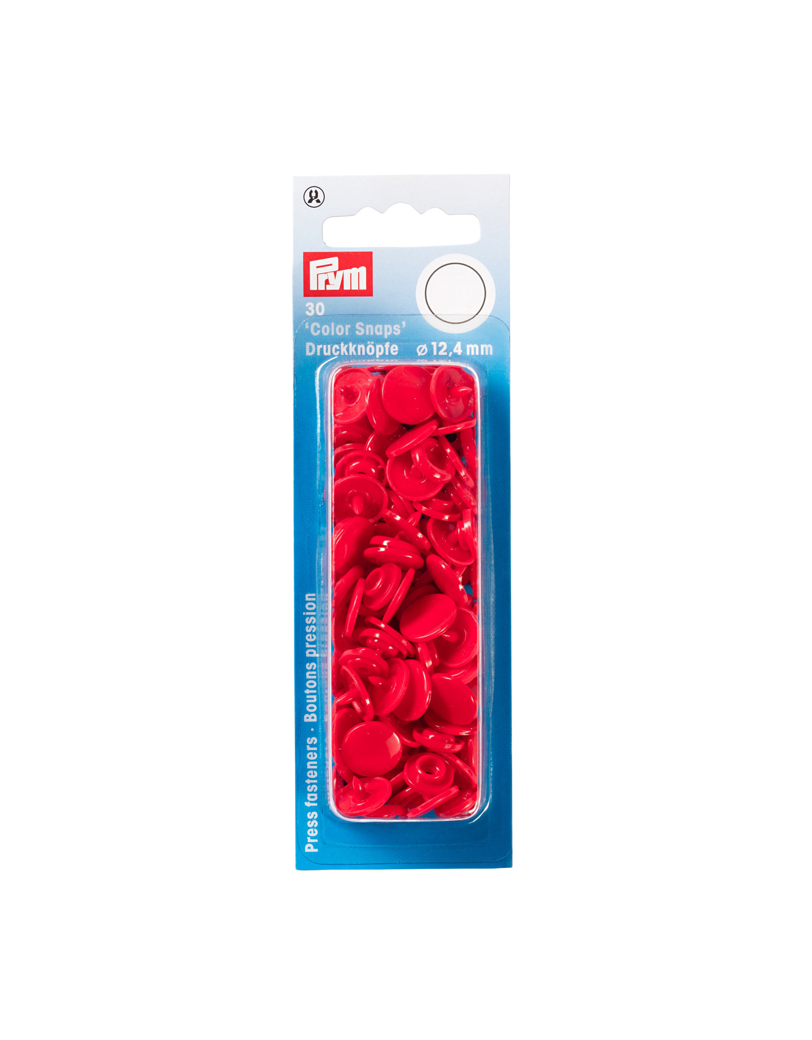 Prym Drukknoop ColorSnaps 12,4 mm rood