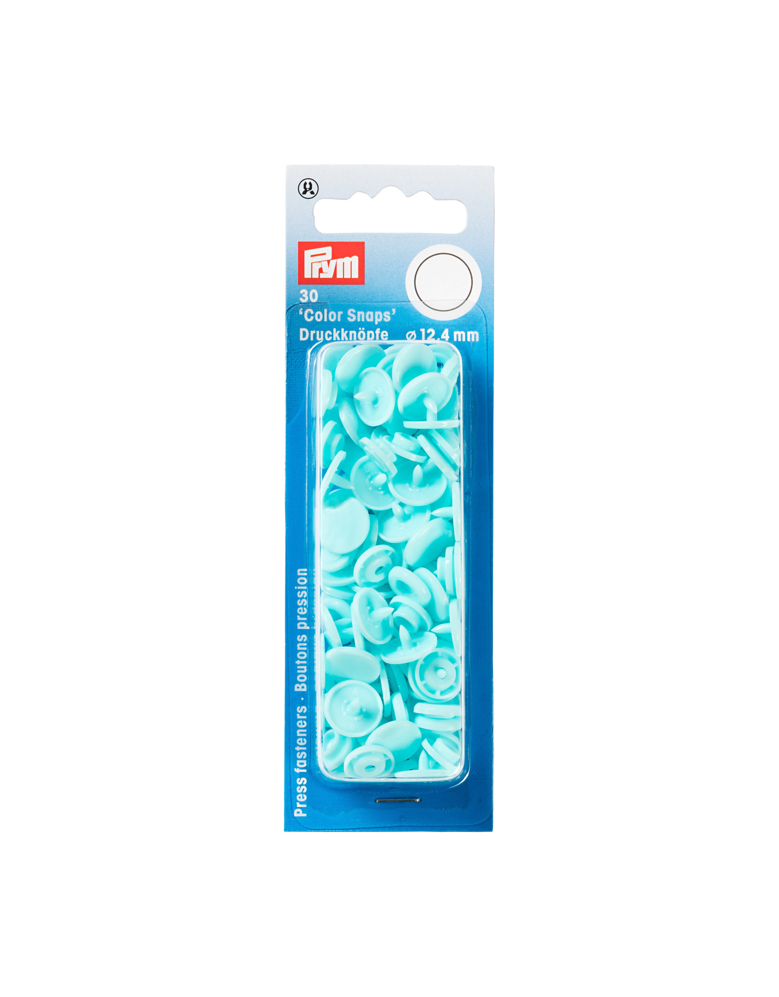 Prym Drukknoop ColorSnaps 12,4 mm lichtturkoois