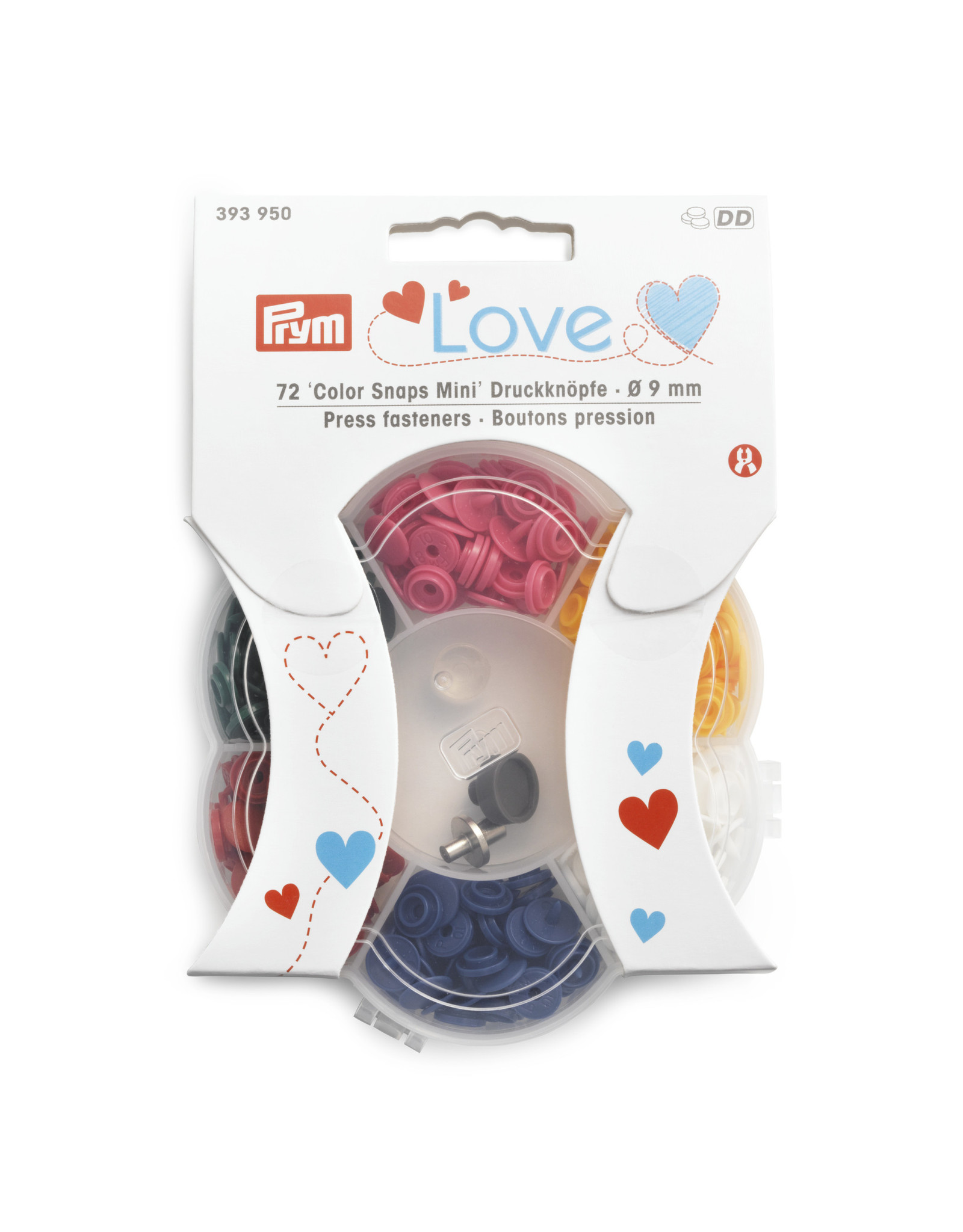 Prym Prym Love Color Snaps Mini doos 6 kleuren