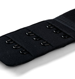 Prym Prym BH-verlengstuk 40 mm 3 x 3 haken zwart