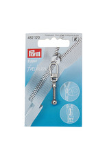 Prym Fashion-Zipper ritstrekker Knots zilverkleurig