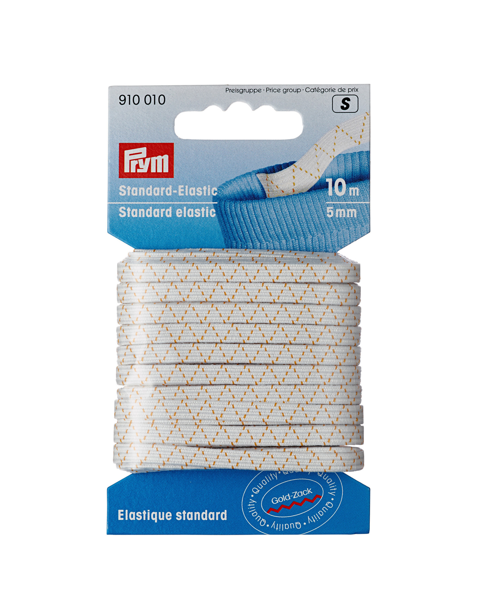 Prym Prym Standaard elastiek 5 mm wit - 10 m