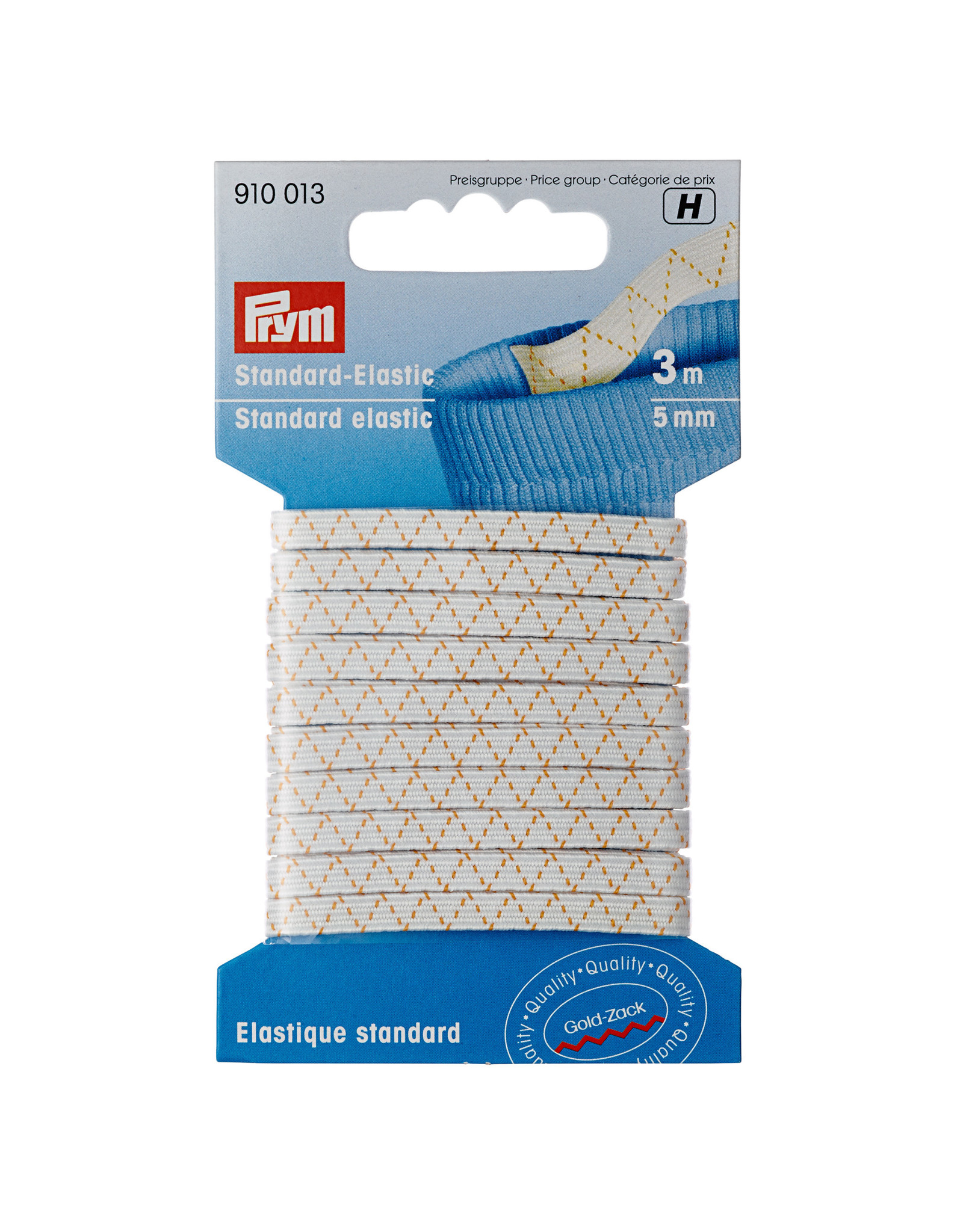 Prym Prym Standaard elastiek 5 mm wit - 3 m