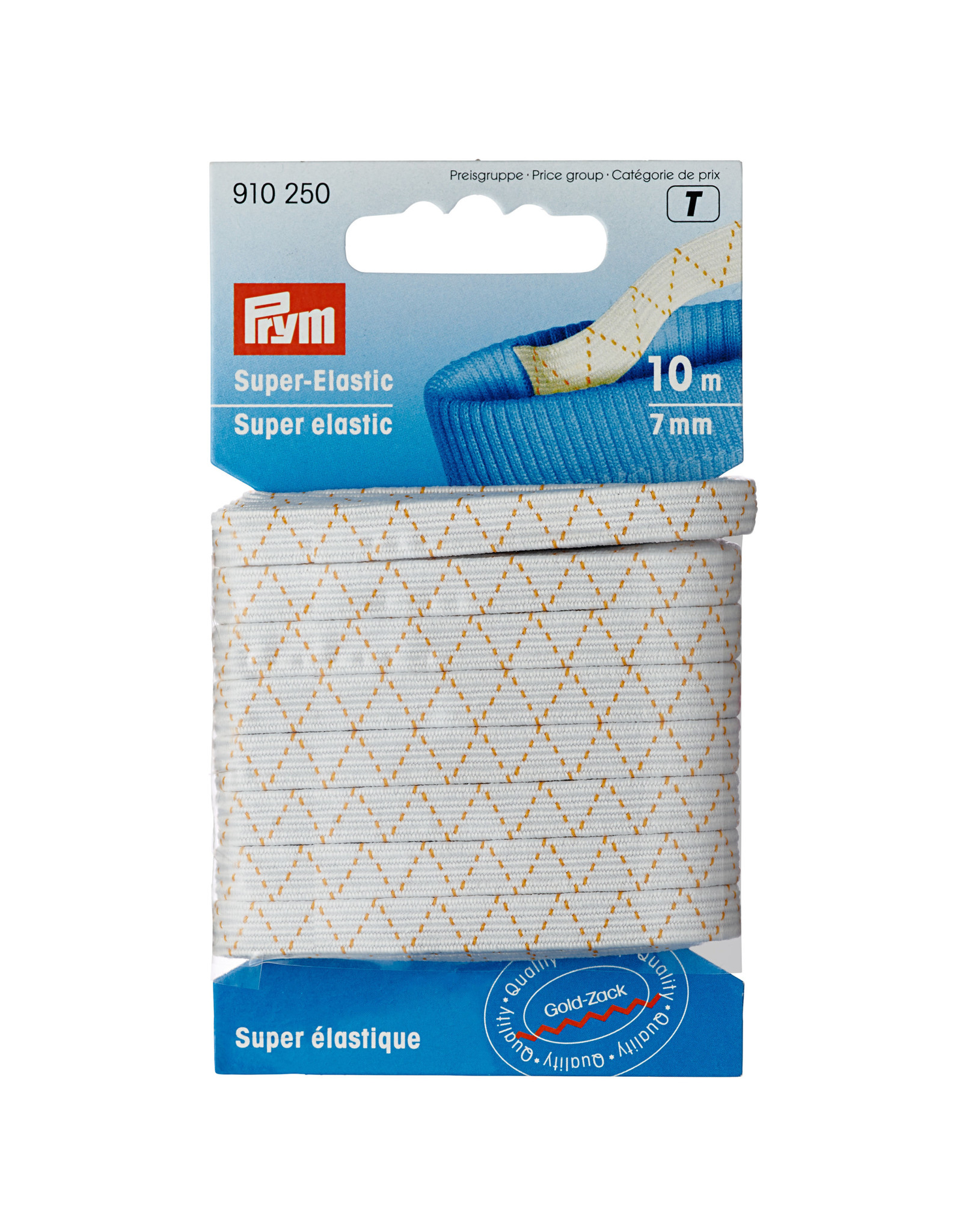 Prym Prym Super elastiek 7 mm wit - 10 m