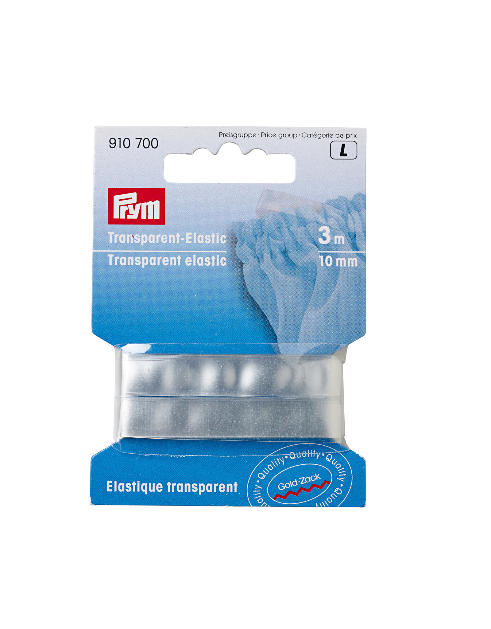 Prym Prym Transparant elastiek 10 mm - 3 m