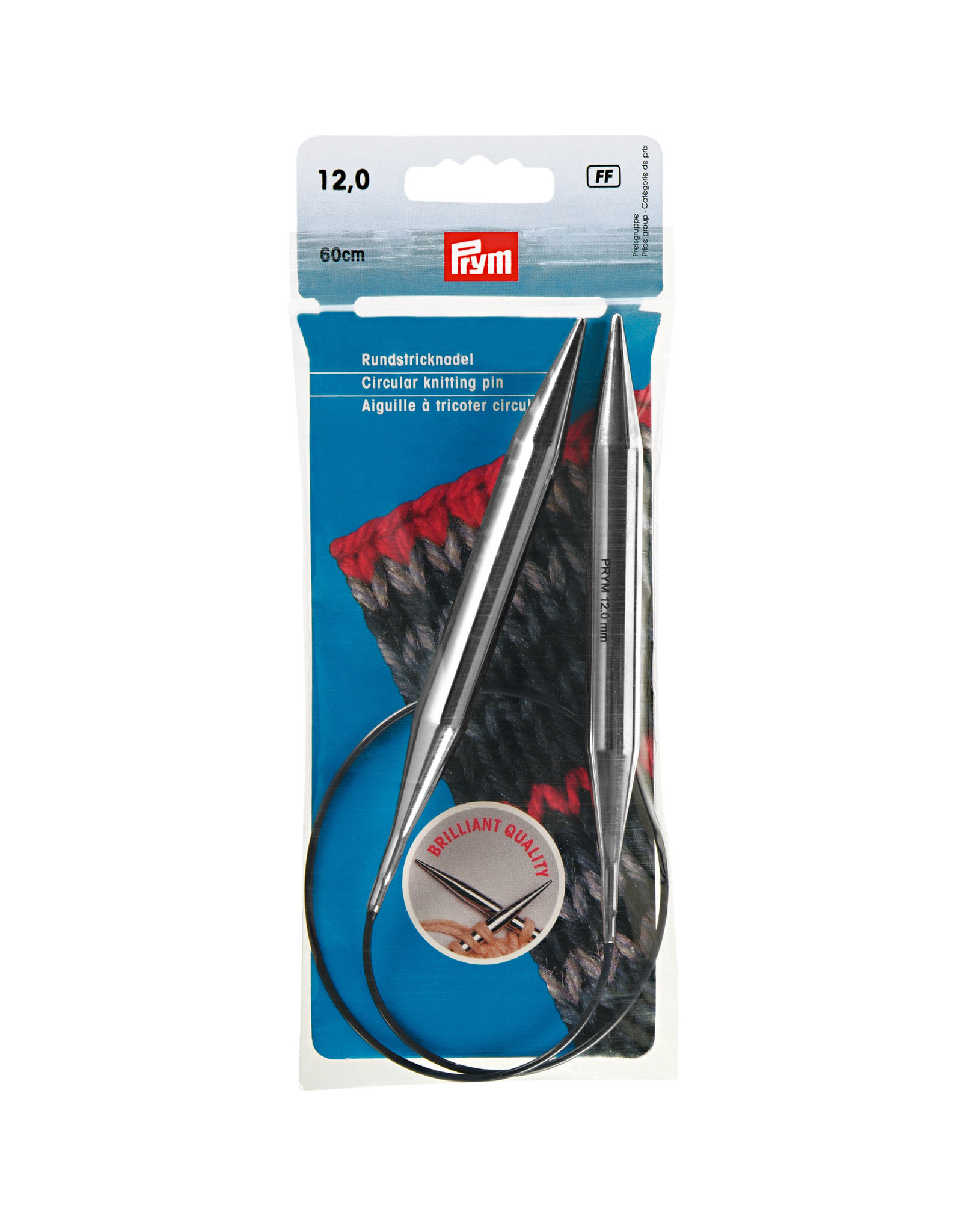 Prym Prym Rondbreinaalden zilverkleurig 60 cm 12,00 mm