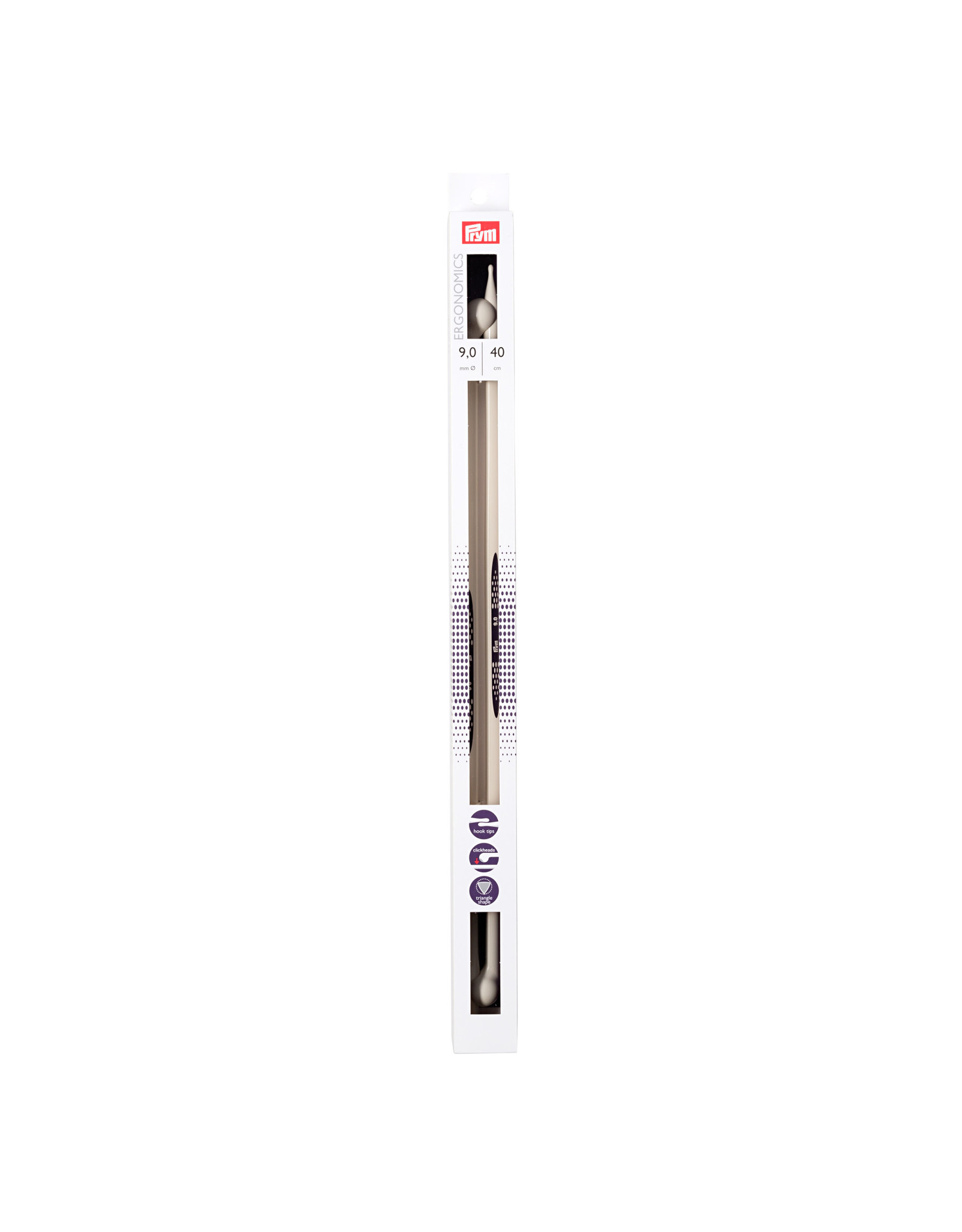 Prym Prym Breinaalden met knop Ergonomics 40 cm 9,00 mm