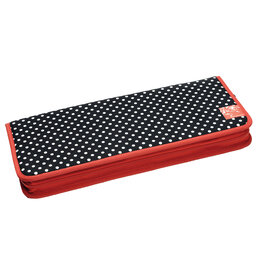 Prym Prym Breinaaldenetui Polka Dots zwart/wit