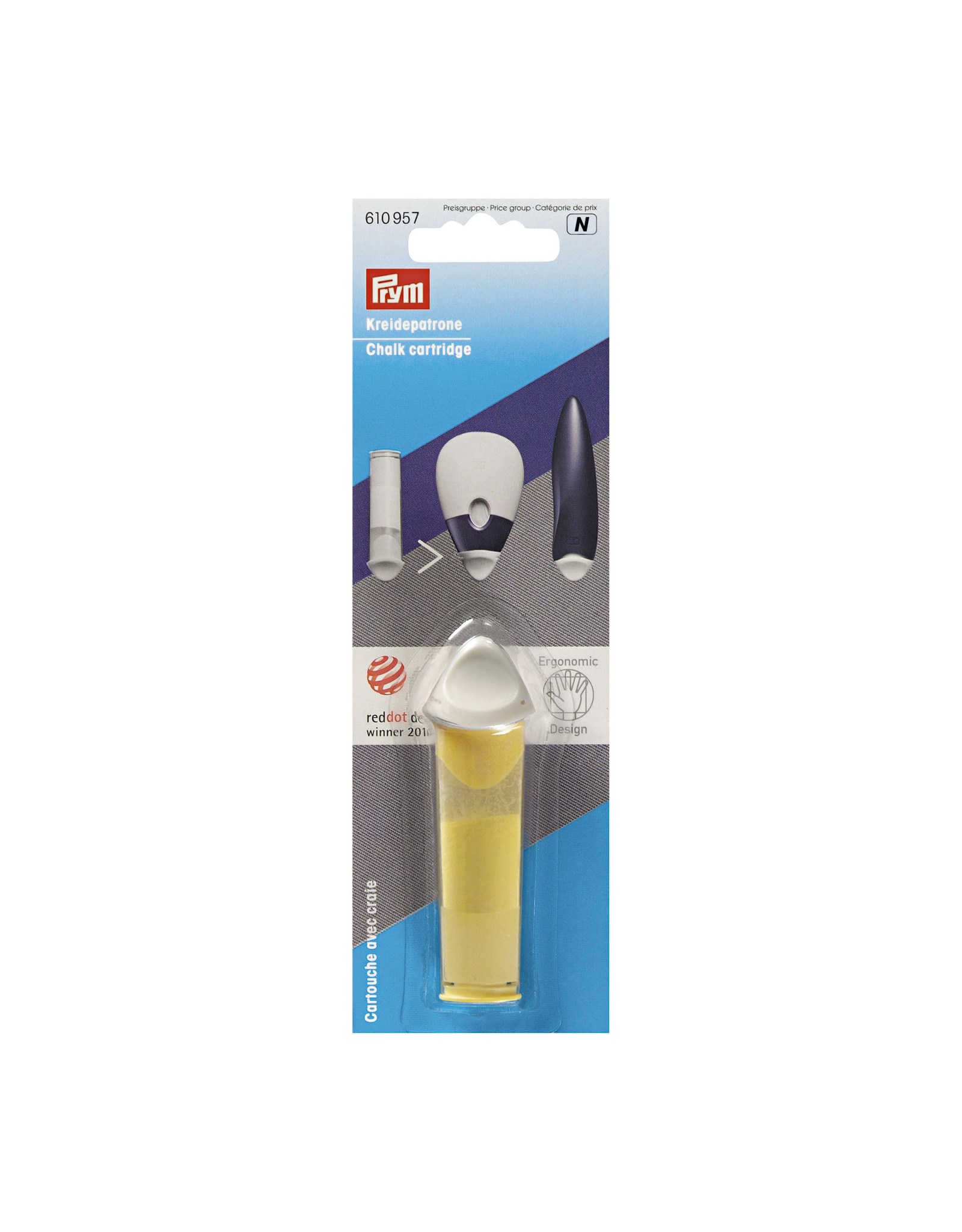 Prym Krijtpatroon geel ergonomic - 1 stuks/pce