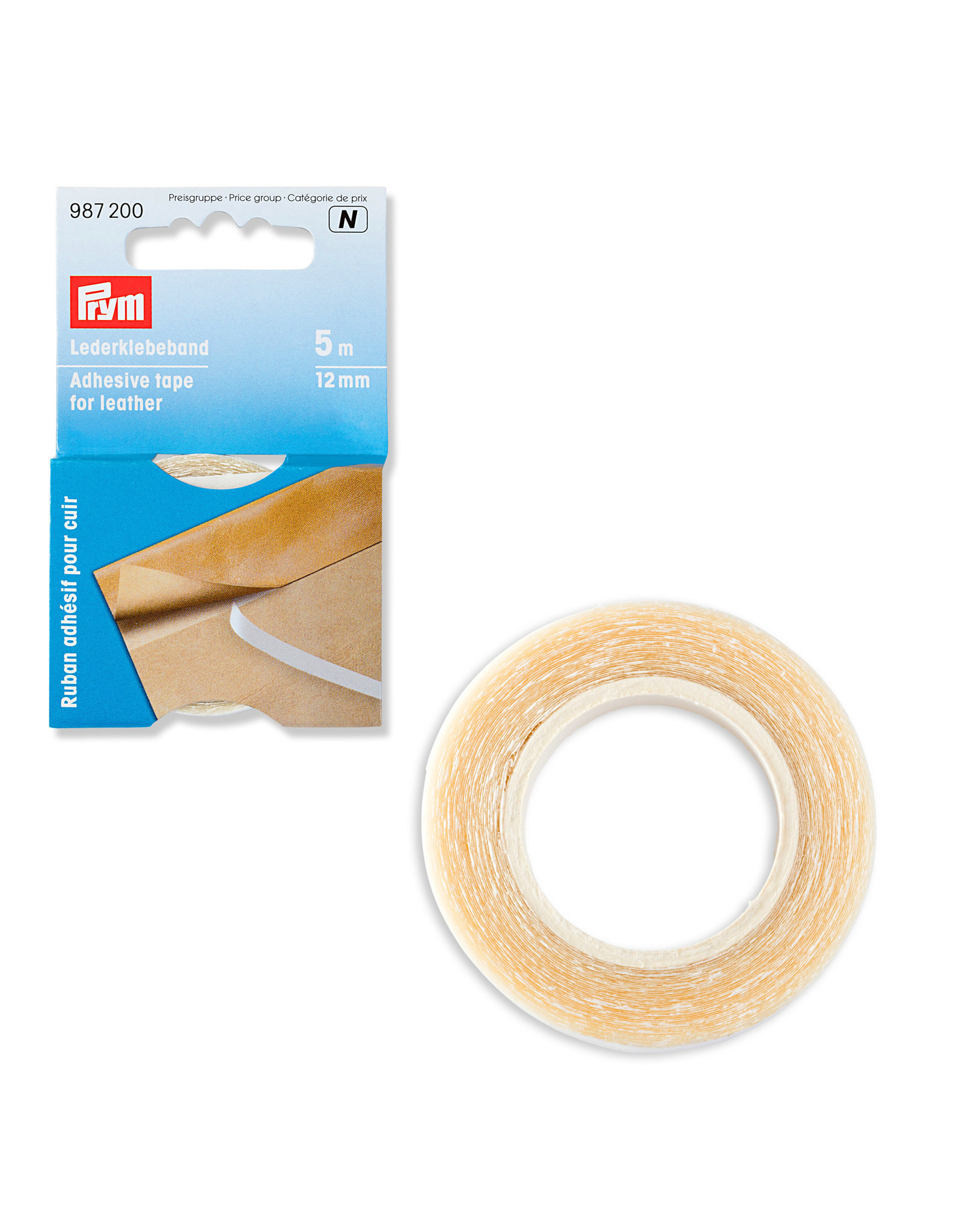 Prym Prym Zelfklevende tape voor leder 12 mm - 5 m