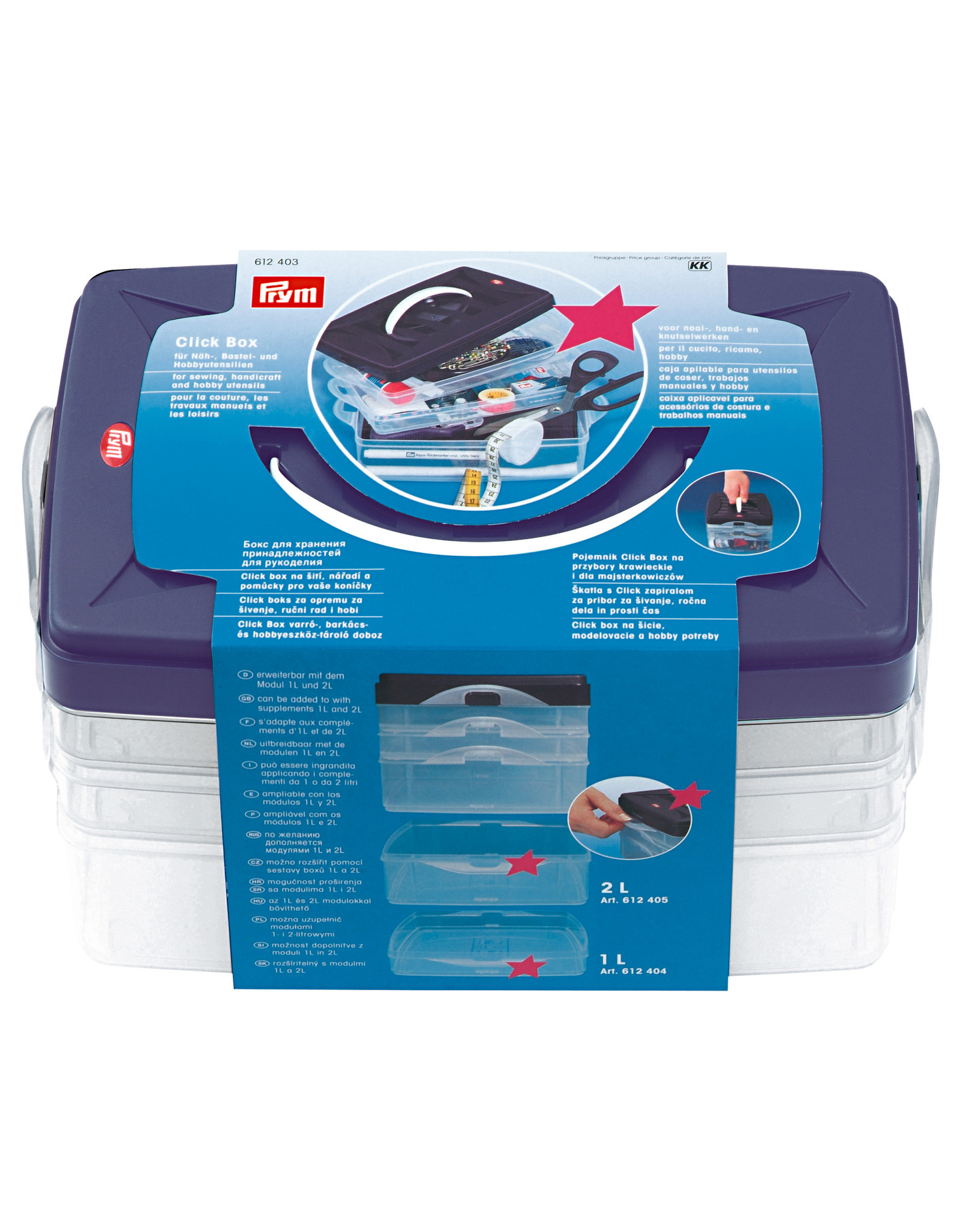 Prym Prym Transparante naaibox Clickbox