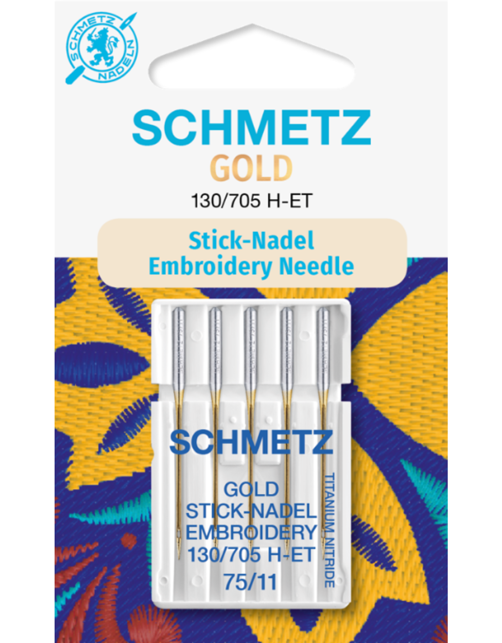 Schmetz Schmetz Borduurnaalden 130/705 H-ET 75/11