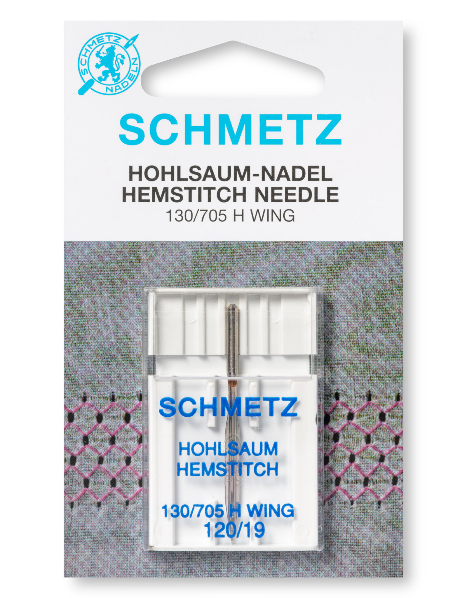 Schmetz Schmetz Wingnaald - Hem Stitch needle 130/705H 120/19