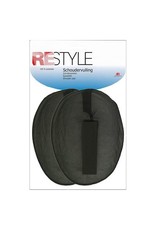 Restyle Restyle schoudervulling met velcro ovaal zwart