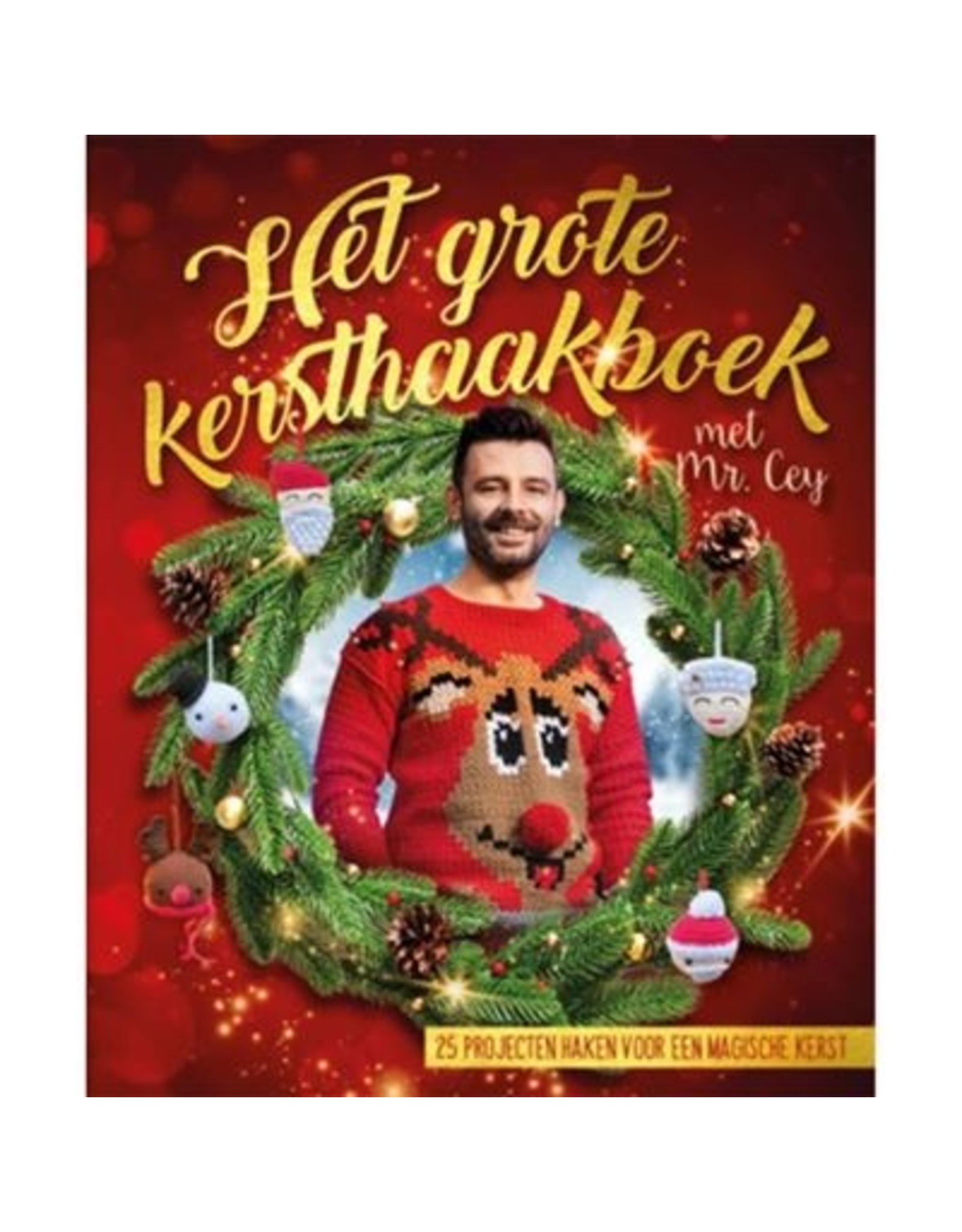 boek: Het grote kersthaakboek met Mr. Cey