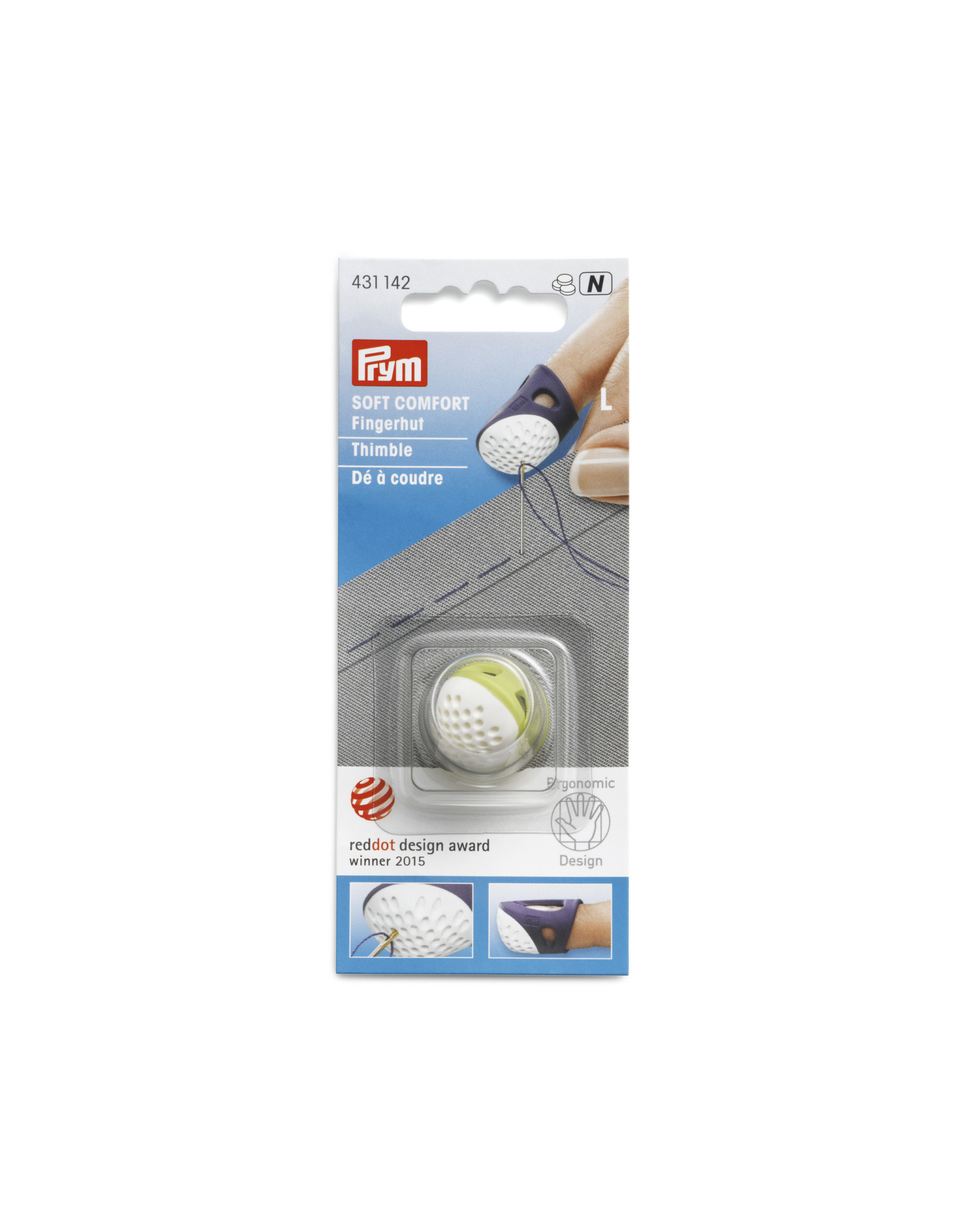 Prym Prym Vingerhoed ergonomics L