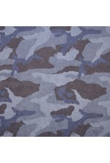 Sweat camouflage blauw Oeko-Tex