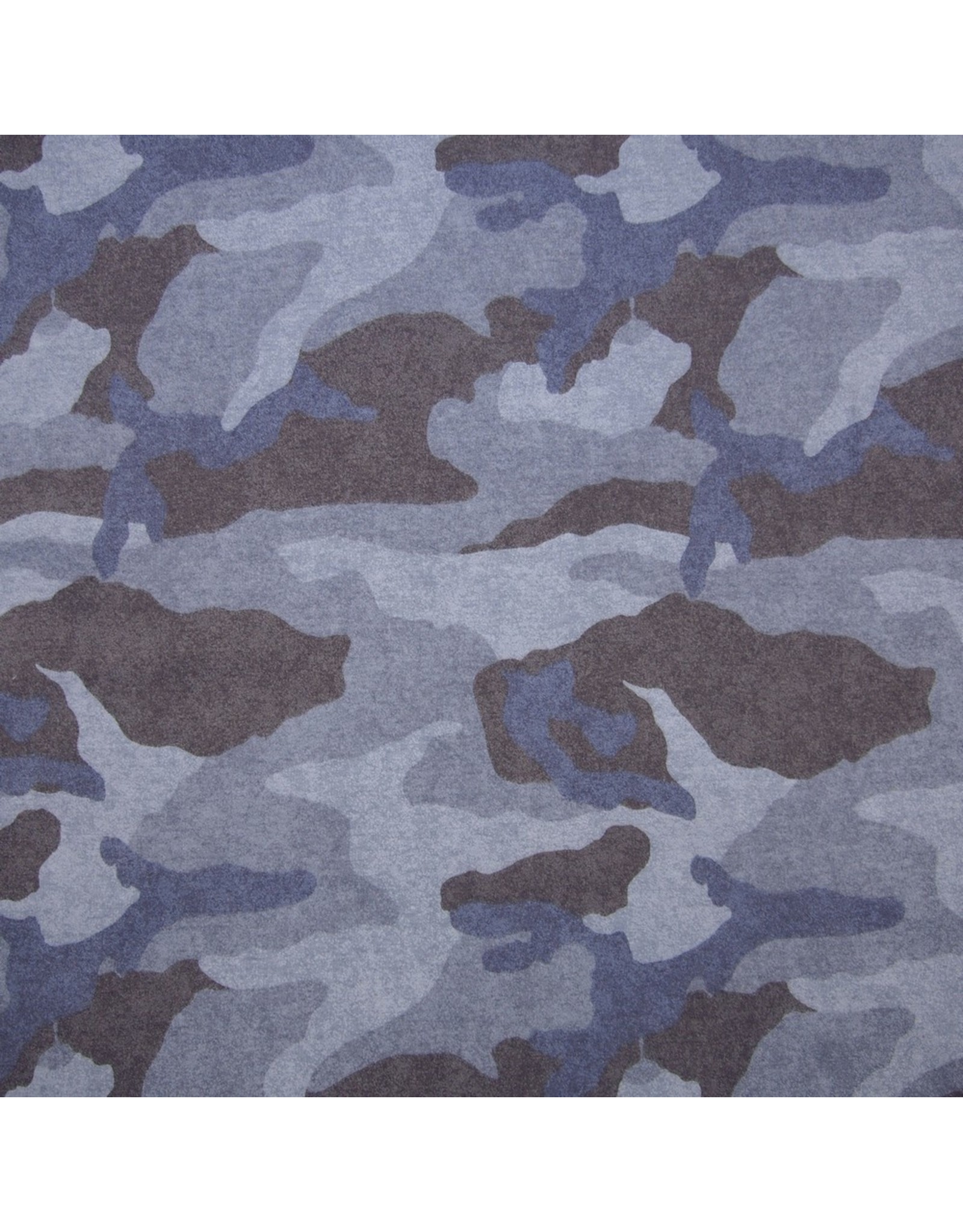 Sweat camouflage blauw Oeko-Tex