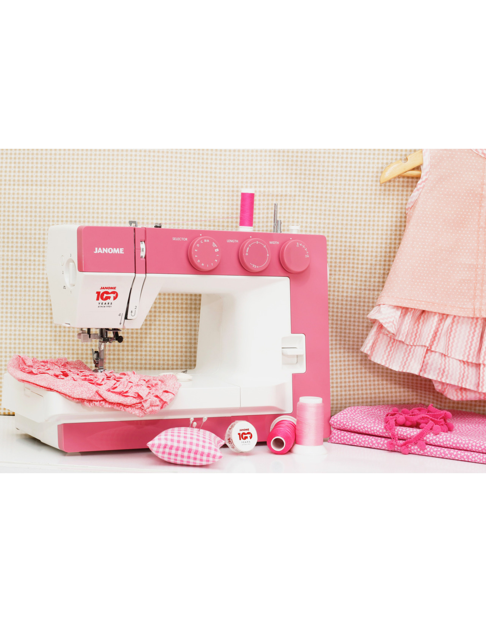 Janome Janome 1522 PG - Anniversary edition Pink