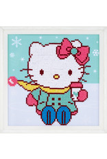 Vervaco Diamond painting Hello kitty in de sneeuw