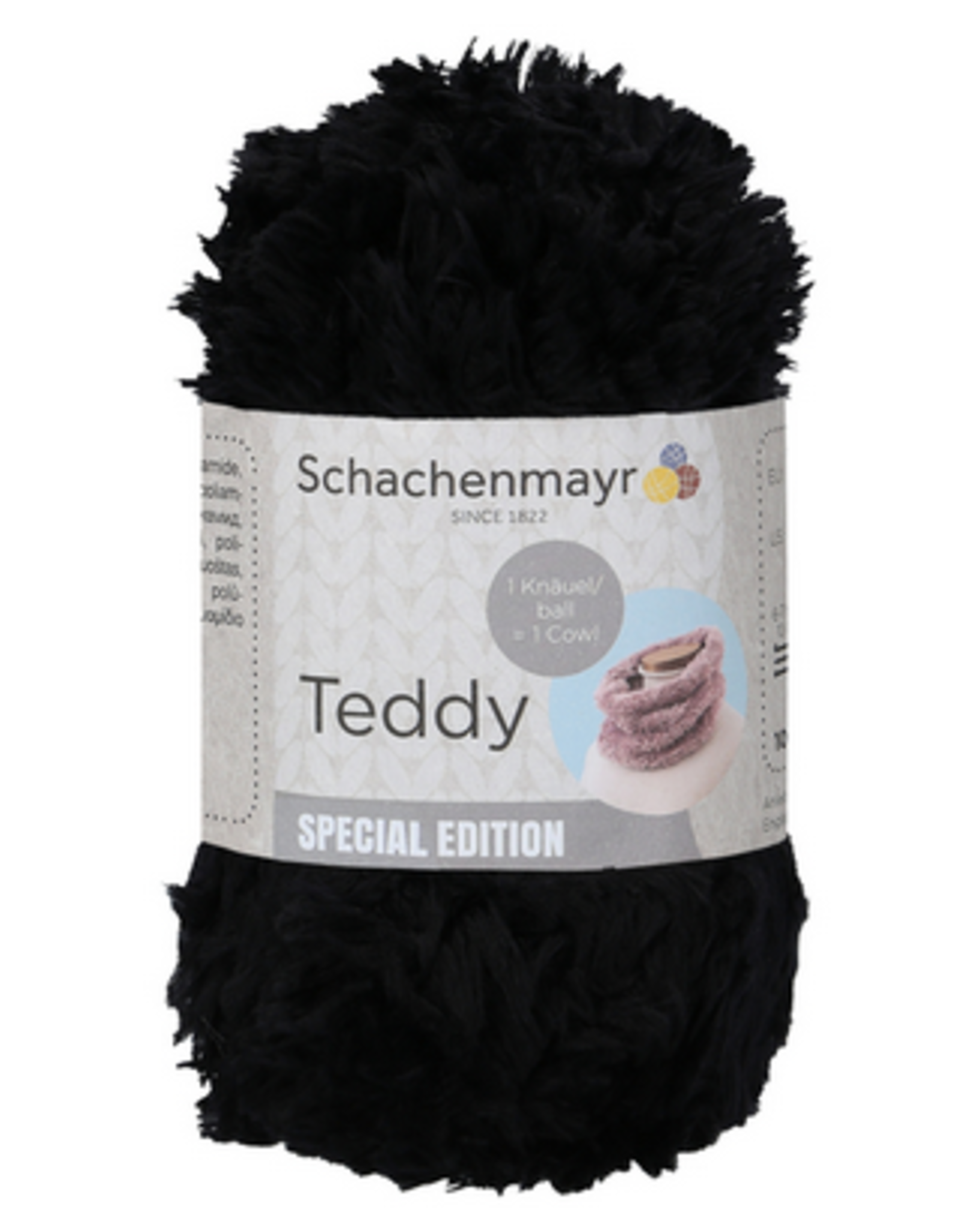 Schachenmayr Schachenmayr Teddy Zwart 00099