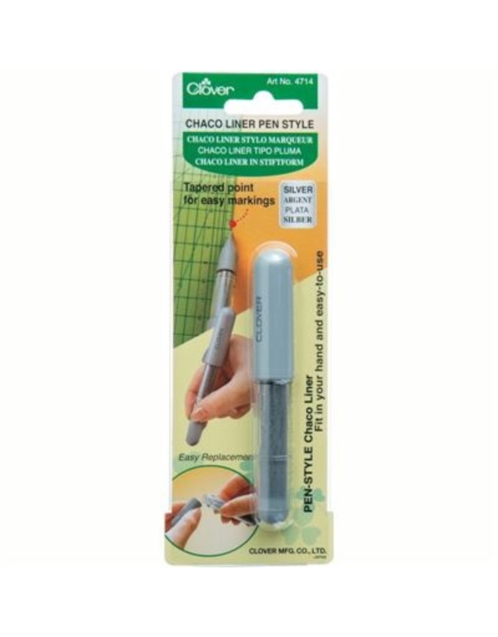 Clover Clover Markeerpen stylo Chaco grijs