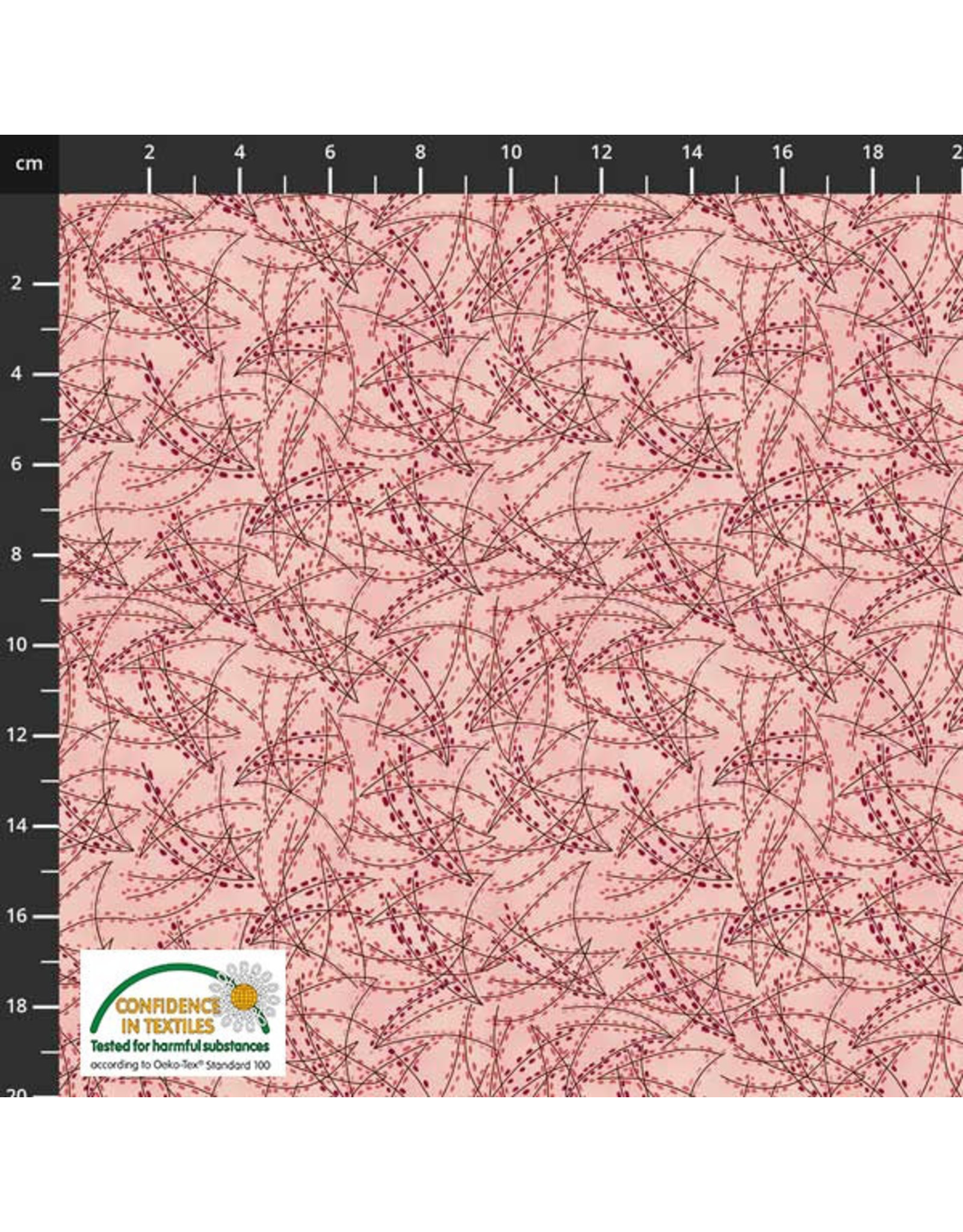 Stoffabrics 100% katoen Filippa's Line roze