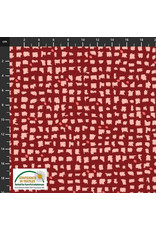 Stoffabrics 100% katoen vierkantjes rood/roze Stoffabrics 100% katoen vierkantjes rood/roze