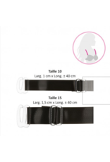 Mediac Mediac zwarte BH-bandjes 1,5 cm