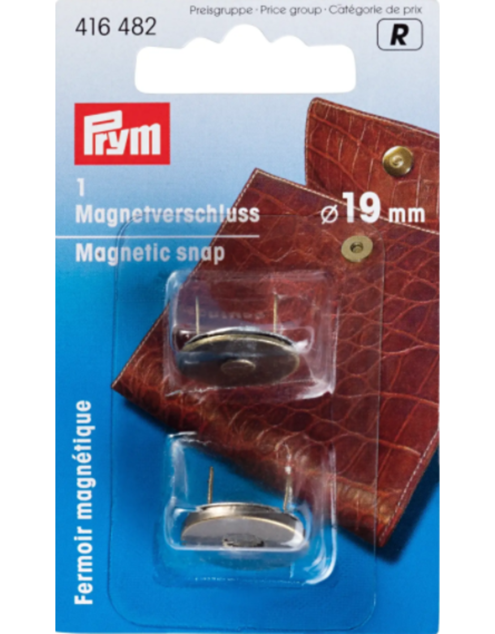 Prym Prym magnetische sluiting 19mm oudmessing