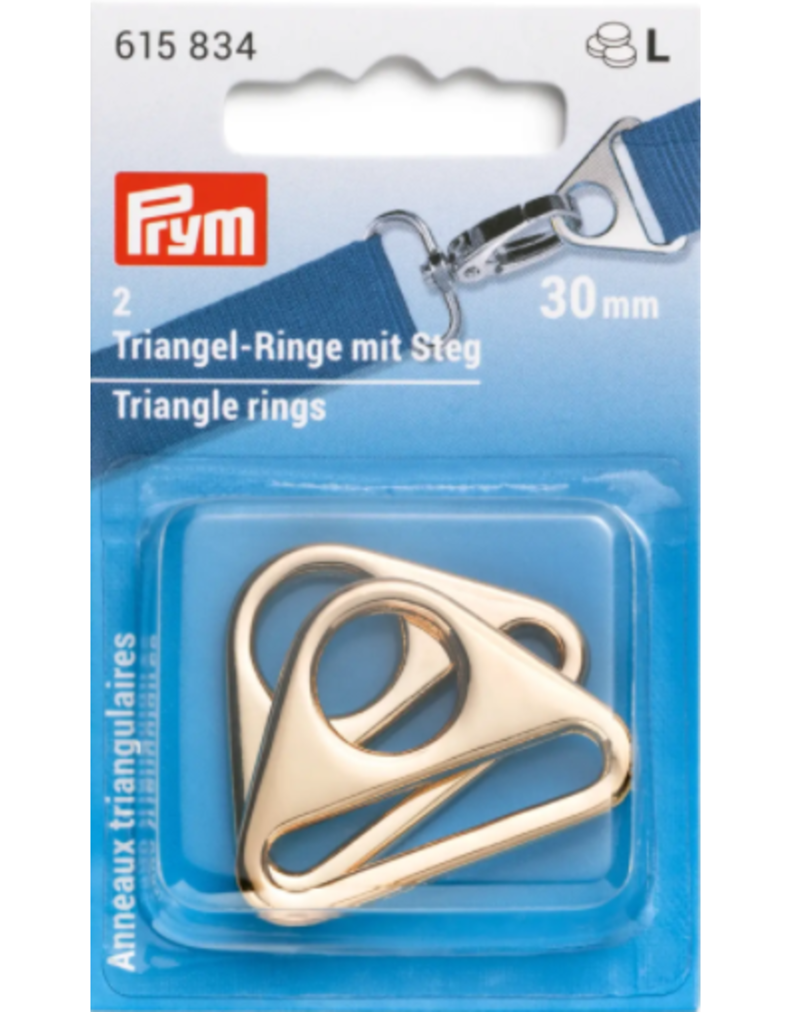 Prym Prym Triangle ring 30mm goud