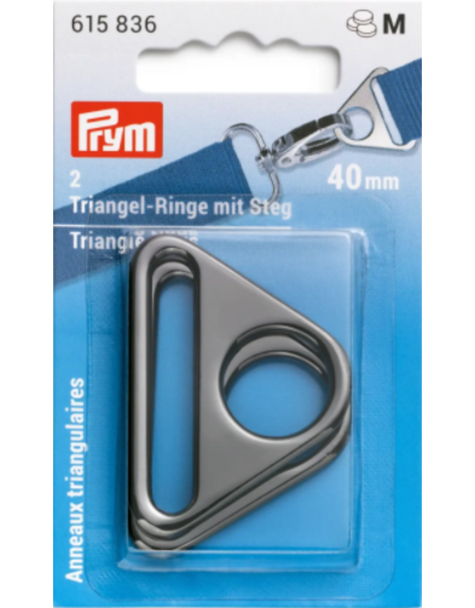 Prym Prym Triangle ring 40mm zilver