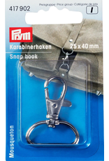 Prym Prym Karabijnhaak 25x40mm zwart