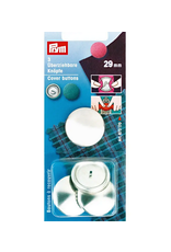 Prym Stofknopen MS zonder matrijs 38 mm zilverkleurig